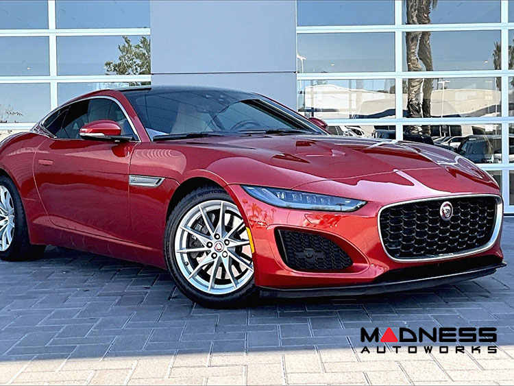 Jaguar F-Type Front Bumper Air Duct Trim Kit - Carbon Fiber